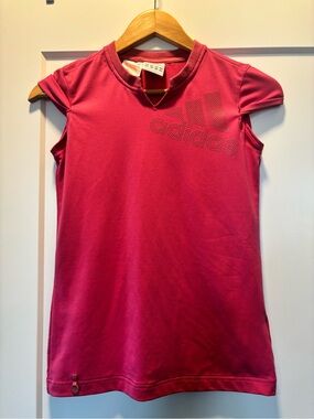 adidas Girls' Pink Athletic Tank Dress